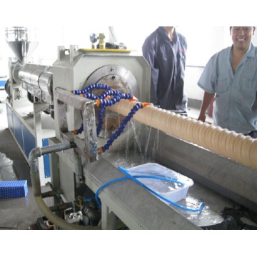 Maquinaria de fabricación de tubos corrugados de plástico HDPE